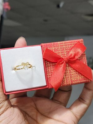 Bow and Dimond stone ring Colour guaranteed_img_1