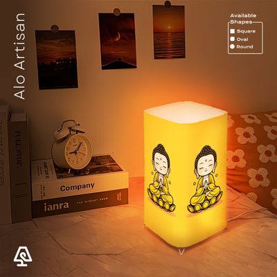 Buddha Yellow Theme Table Lamp_img_0