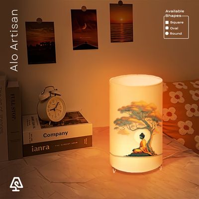 Buddha Moon Tree Theme Table Lamp_img_0