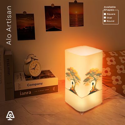 Buddha Moon Tree Theme Table Lamp_img_2