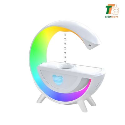 Anti-Gravity Water Drop Humidifier & Bluetooth Speaker with LED Atmosphere Light