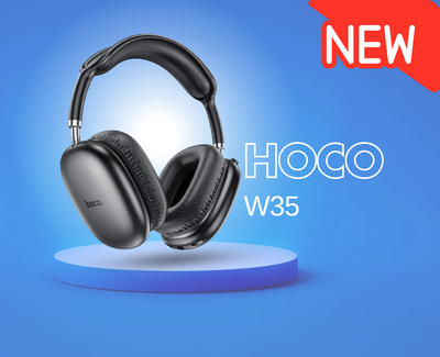 Hoco W35 Air Wireless Headphone-Black Color_img_0