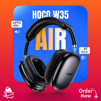Hoco W35 Air Wireless Headphone-Black Color_img_1