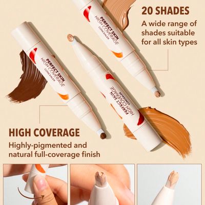 SHEGLAM Perfect Skin High Coverage Concealer – Chantilly_img_4