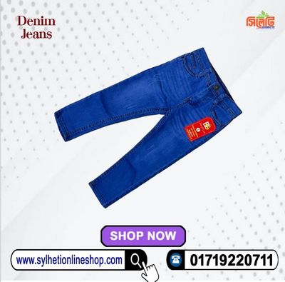 Baby Men's Premium Quality Denim Jeans Pants (Colour-Blue)_img_1
