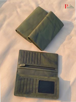 Premium Olive Zipper Wallet_img_2