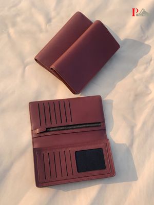 Premium Merun Zipper Wallet_img_1