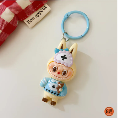 Labubu cute resin keychain_img_1