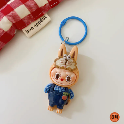 Labubu cute resin keychain_img_3