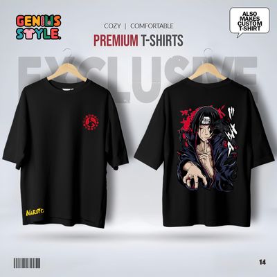 Itachi Uchiha (Naruto) Anime T-shirt - 14
