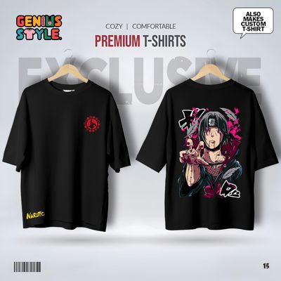 Itachi Uchiha (Naruto)  Anime T-shirt - 15_img_0