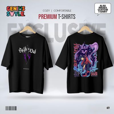 Shadow Monarch Premium Drop Shoulder T-shirt - 63
