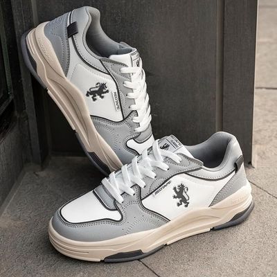 Red Tape Lifestyle Sneaker Shoes For Men - White and Gray_img_5
