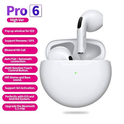 Air Pro 6 TWS Wireless Bluetooth Headphone_img_0