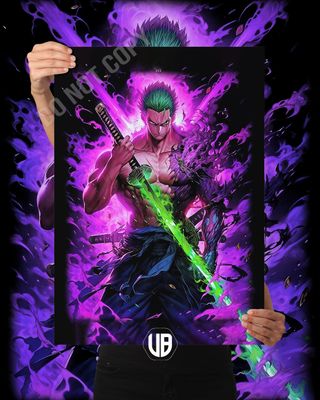 Zoro Design Matte Poster Board_img_0