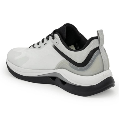 Red Tape Athleisure Shoes For Men - Black and Grey_img_3