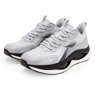 Red Tape Mesh Athleisure Sport Shoes for Men - White And Grey_img_1