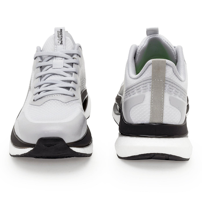 Red Tape Mesh Athleisure Sport Shoes for Men - White And Grey_img_3