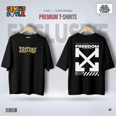 Freedom Premium Drop Shoulder T-shirt - 62_img_0
