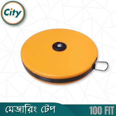 প্রিমিয়াম কুয়ালিটি ৩০ মিটার পরিমাপক টেপ ১০০ ফুট ফিতা টেপ ফাইবার পিভিসি টেপ_img_3