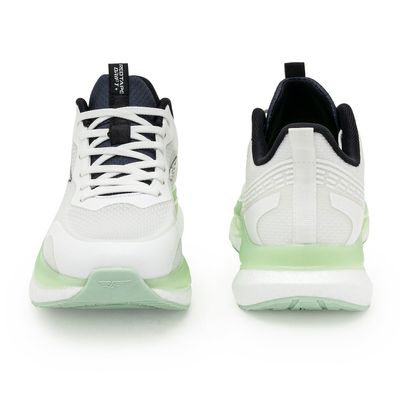 Red Tape Mesh Athleisure Sport Shoes for Men- White & Neon_img_4