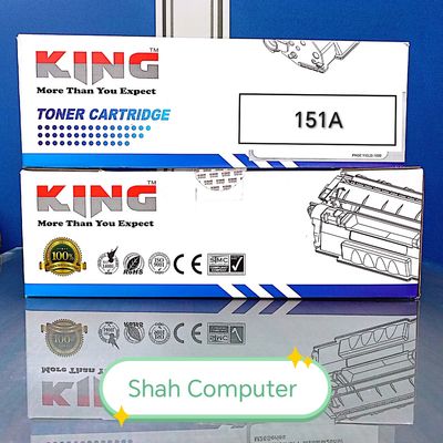 King 151A (No Chip) Black LaserJet Toner Cartridge_img_0