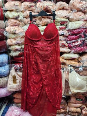 Female transparent sling clothing net nighty_img_1