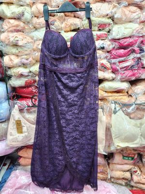 Female transparent sling clothing net nighty_img_2