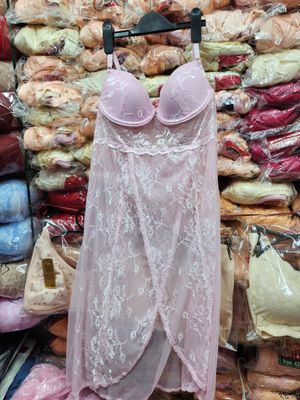 Female transparent sling clothing net nighty_img_3