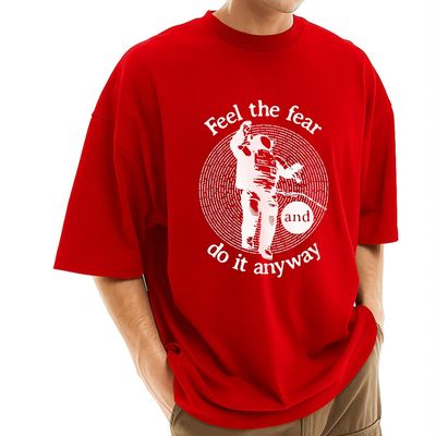Men's Stylish Drop Shoulder (Red)_img_0