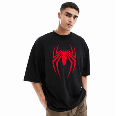 Men's Stylish Drop Shoulder (Black)_img_0