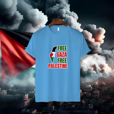 Free Palestine Cotton T-shirt_img_9
