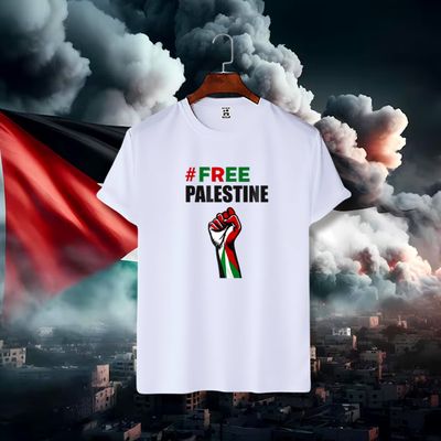 Free Palestine Cotton T-shirt_img_11
