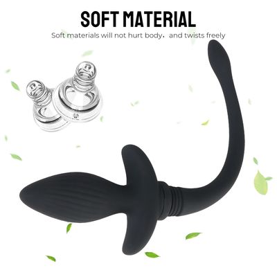 7 Modes Prostate Massager Dog Tail Vibrator Anal Plug G-spot Stimulator SM Bondage Women Men Gay Adult Sex Toys Sex Games_img_3