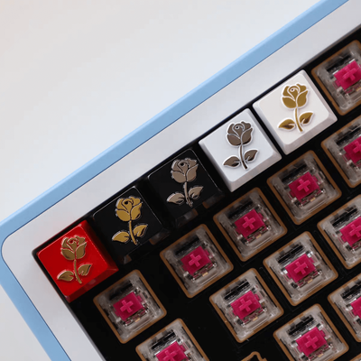 Rose R4 Metal Artisan Keycaps_img_0