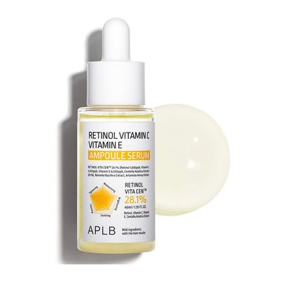 APLB Retinol Vitamin C Vitamin E Ampoule Serum – 40ml_img_0
