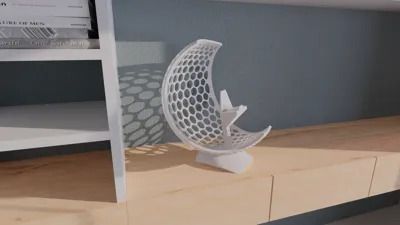 Modern Hive Moon Controller Stand – Sleek Design for PS5 & Xbox_img_2