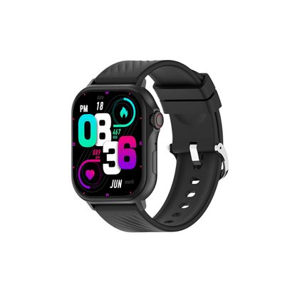 COLMI P82 Bluetooth Calling Smart Watch with Built-in GPS – Black_img_2