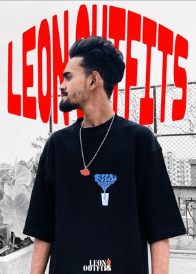 [ PREMIUM EDITON ] Men’s Oversized Heavyweight Drop Shoulder T-Shirt in Black._img_1