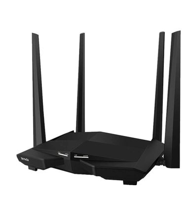 Tenda AC10 AC1200 1200Mbps Dual Band 4 Antenna Gigabit WiFi Router ._img_0