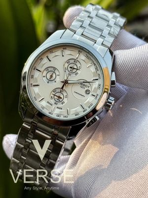 Tissot chain chrono white dial_img_0