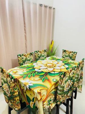 3D Digital Printed Dining Chair Table Cover_img_14