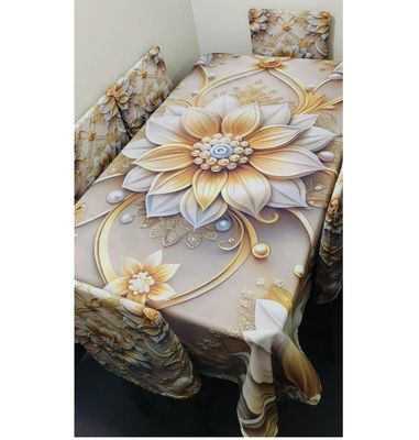 3D Digital Printed Dining Chair Table Cover_img_16