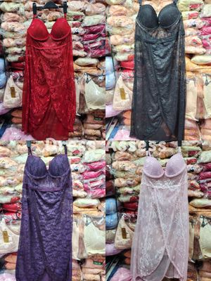 Female transparent sling clothing net nighty_img_0