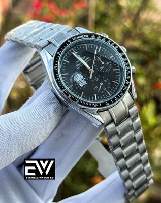 OMEGA SEAMASTER SILVER CHAIN BLACK DIAL_img_0