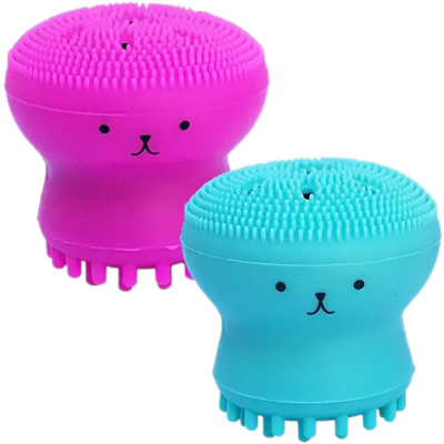 Limpidor Facial Octopus Shape Deep Pore Exfoliating Cleansing Face Brush Silicone Facial Cleaning Brush for Skin Care-_img_0