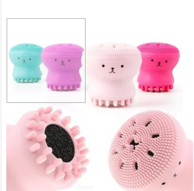 Limpidor Facial Octopus Shape Deep Pore Exfoliating Cleansing Face Brush Silicone Facial Cleaning Brush for Skin Care-_img_2