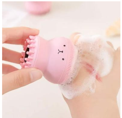 Limpidor Facial Octopus Shape Deep Pore Exfoliating Cleansing Face Brush Silicone Facial Cleaning Brush for Skin Care-_img_4