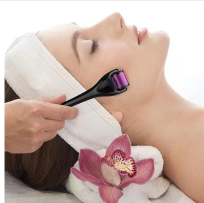 Derma Roller for Face, Beard, and Hair Growth 0.5mm_img_4