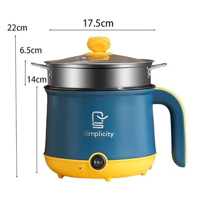 Electric Hot Pot 1 .8L MultiFunctional Portable Electric Cooker Non-stick_img_2